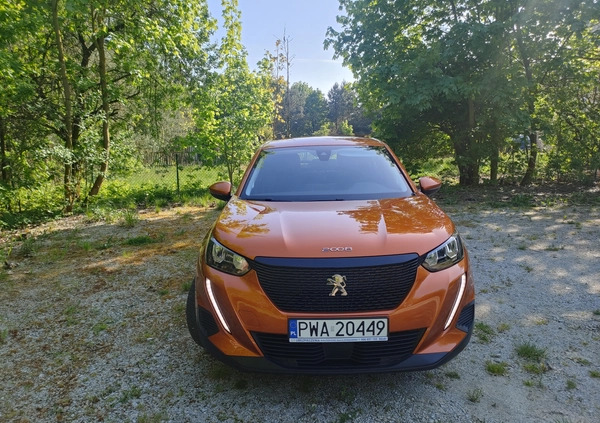 Peugeot 2008 cena 68500 przebieg: 48000, rok produkcji 2020 z Łaskarzew małe 172